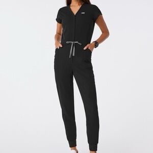 Figs Black Jumpsuit